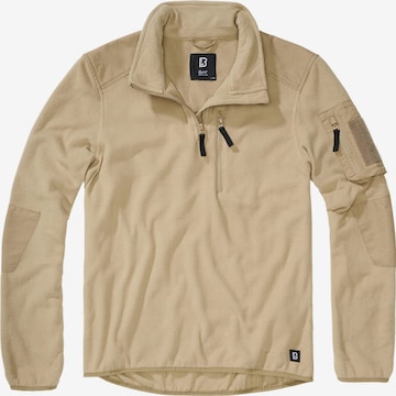 Brandit - Jersey 'Troyer Ripstop' en beige: frente