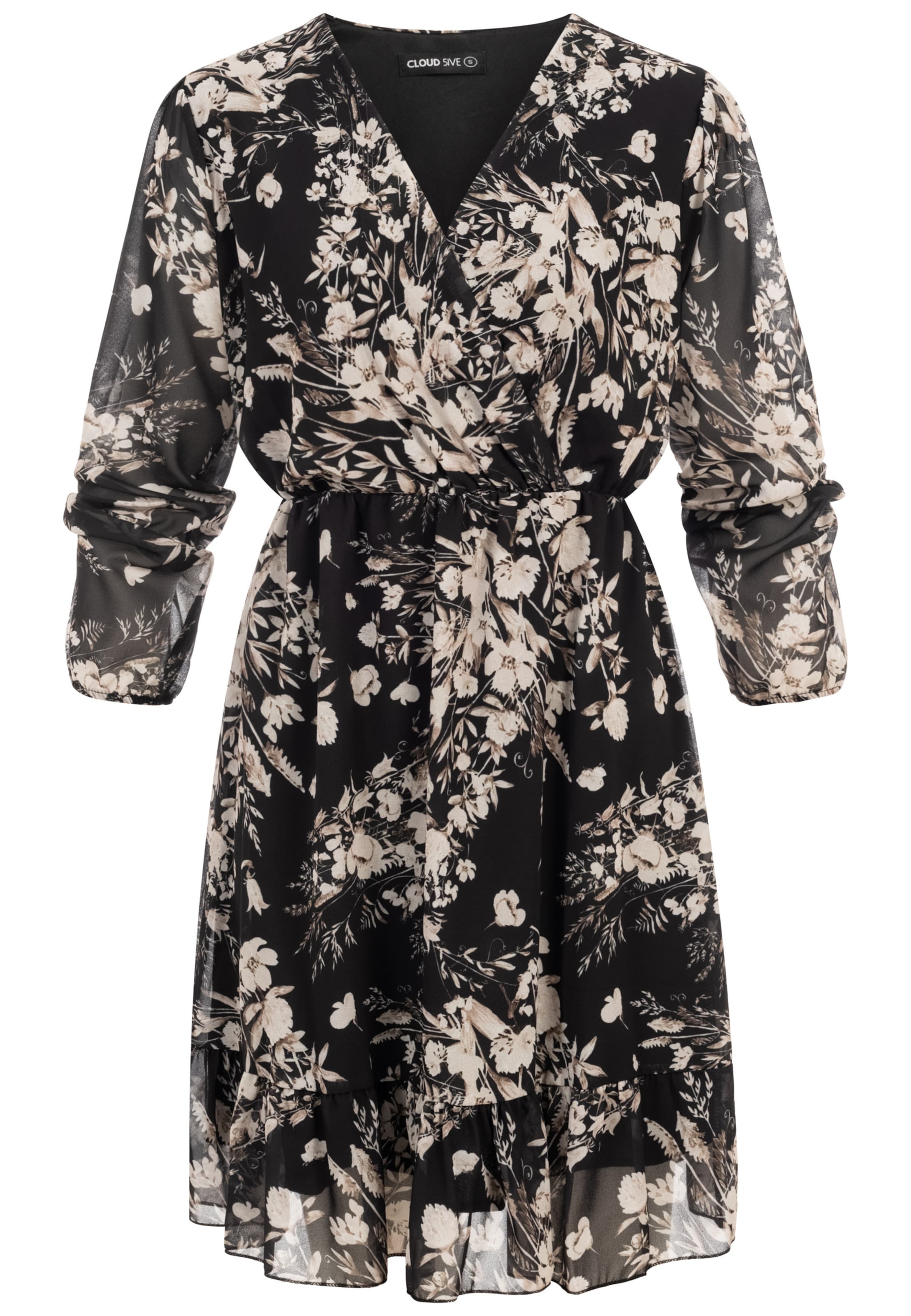 Cloud5ive - Vestido en negro: frente