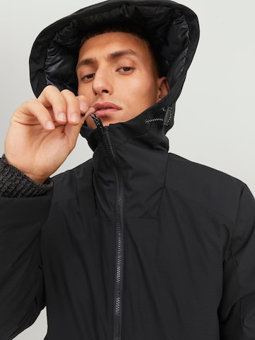 JACK & JONES Between-Season Jacket 'Axel' in Black