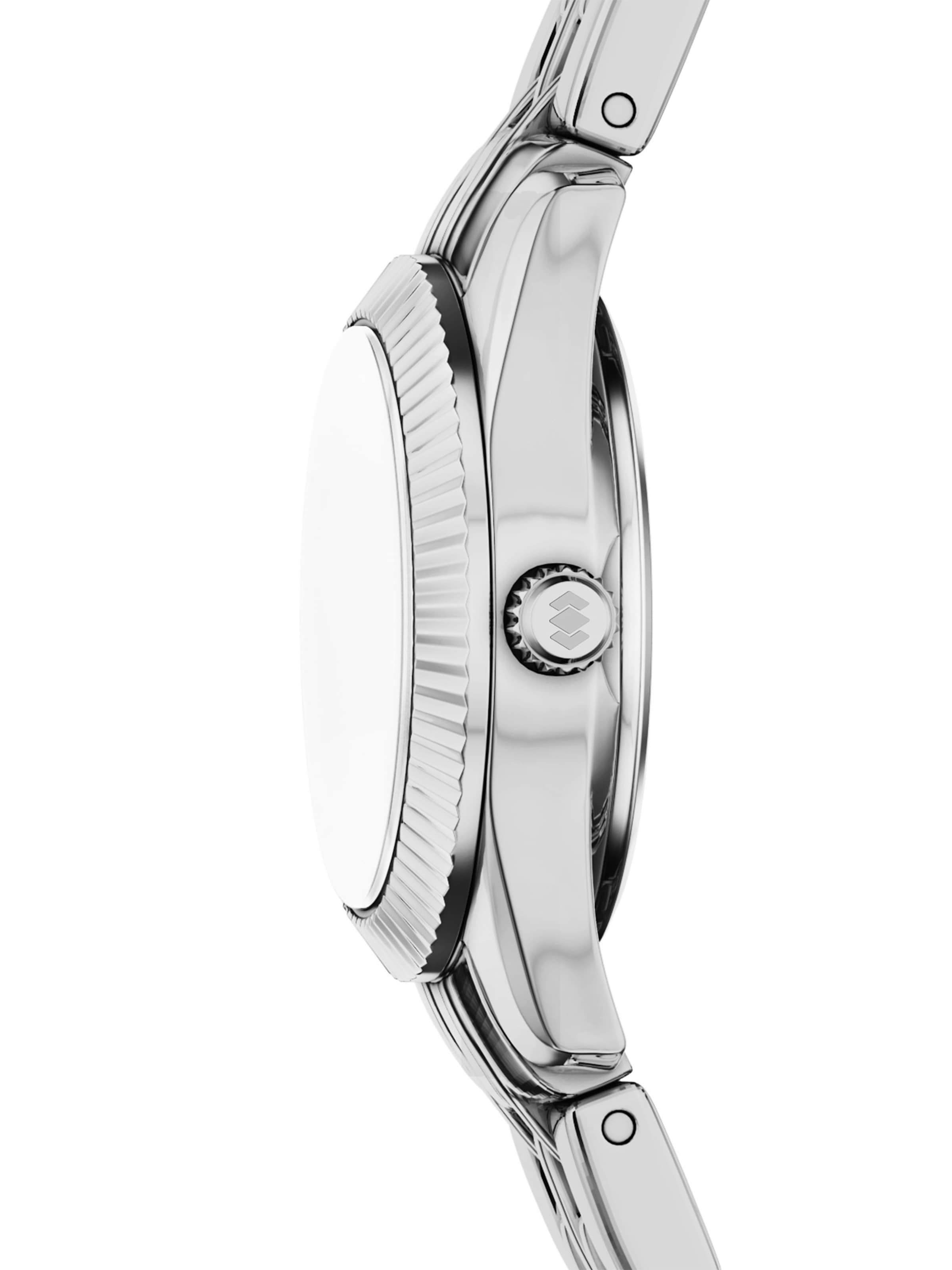 FOSSIL Analoog horloge 'Scarlette' in Zilver
