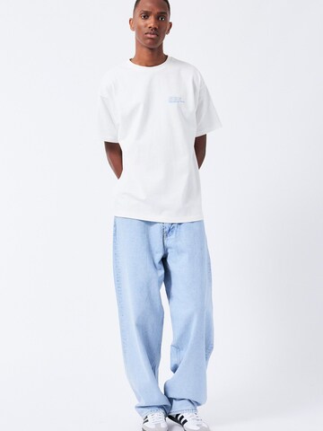 Dr. Denim Shirt 'Trooper Tee'‌ in Weiß