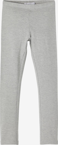 Skinny Leggings 'Davina' di NAME IT in grigio: frontale