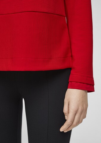 s.Oliver Sweatshirt in Rot