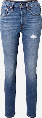 Jean '501 Skinny' LEVI'S ® en bleu : devant