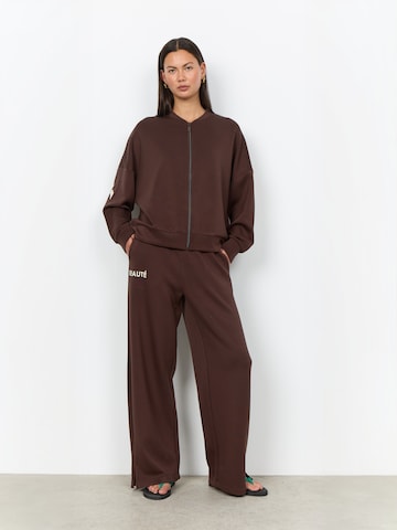 Soyaconcept - regular Pantalón ' SC-JANNY ' en marrón: frente
