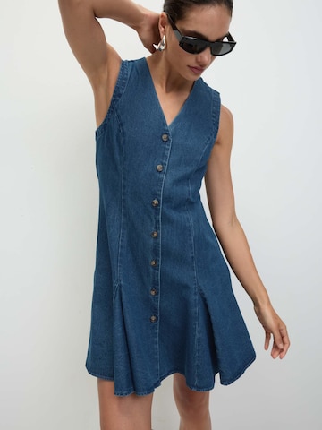 Marks & Spencer Dress in Blue: front