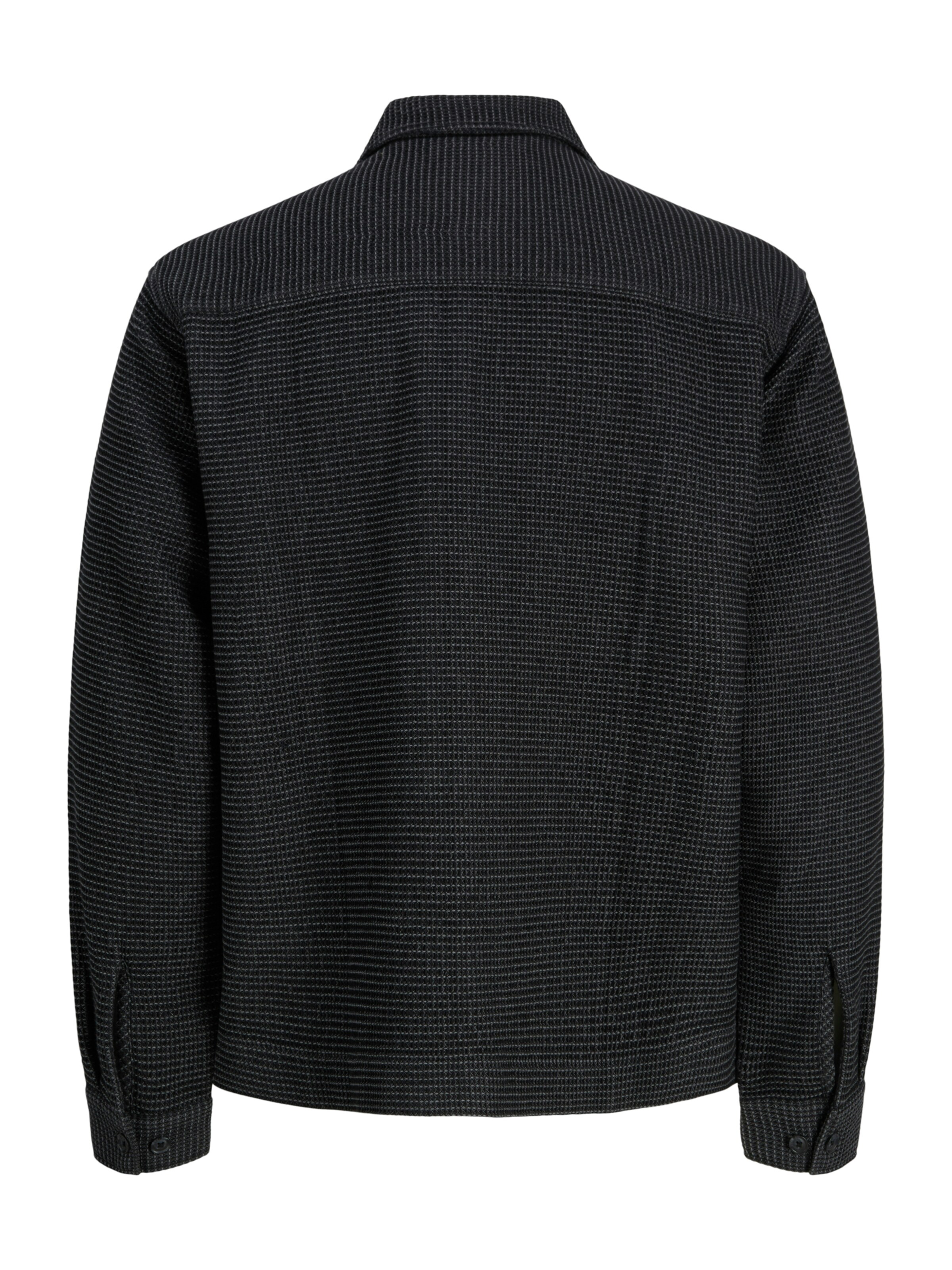 JACK & JONES Классический крой Рубашка в Черный
