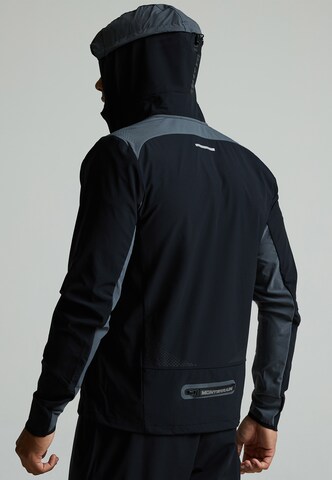 MONTERRAIN Trainingsjack in Zwart