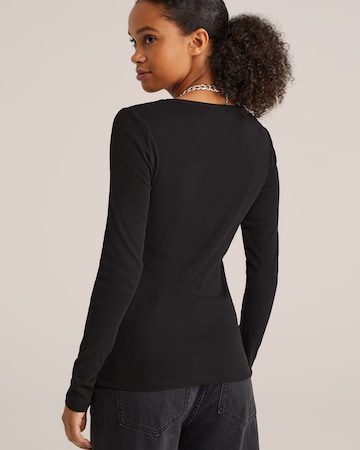 WE Fashion T-Shirt in Schwarz