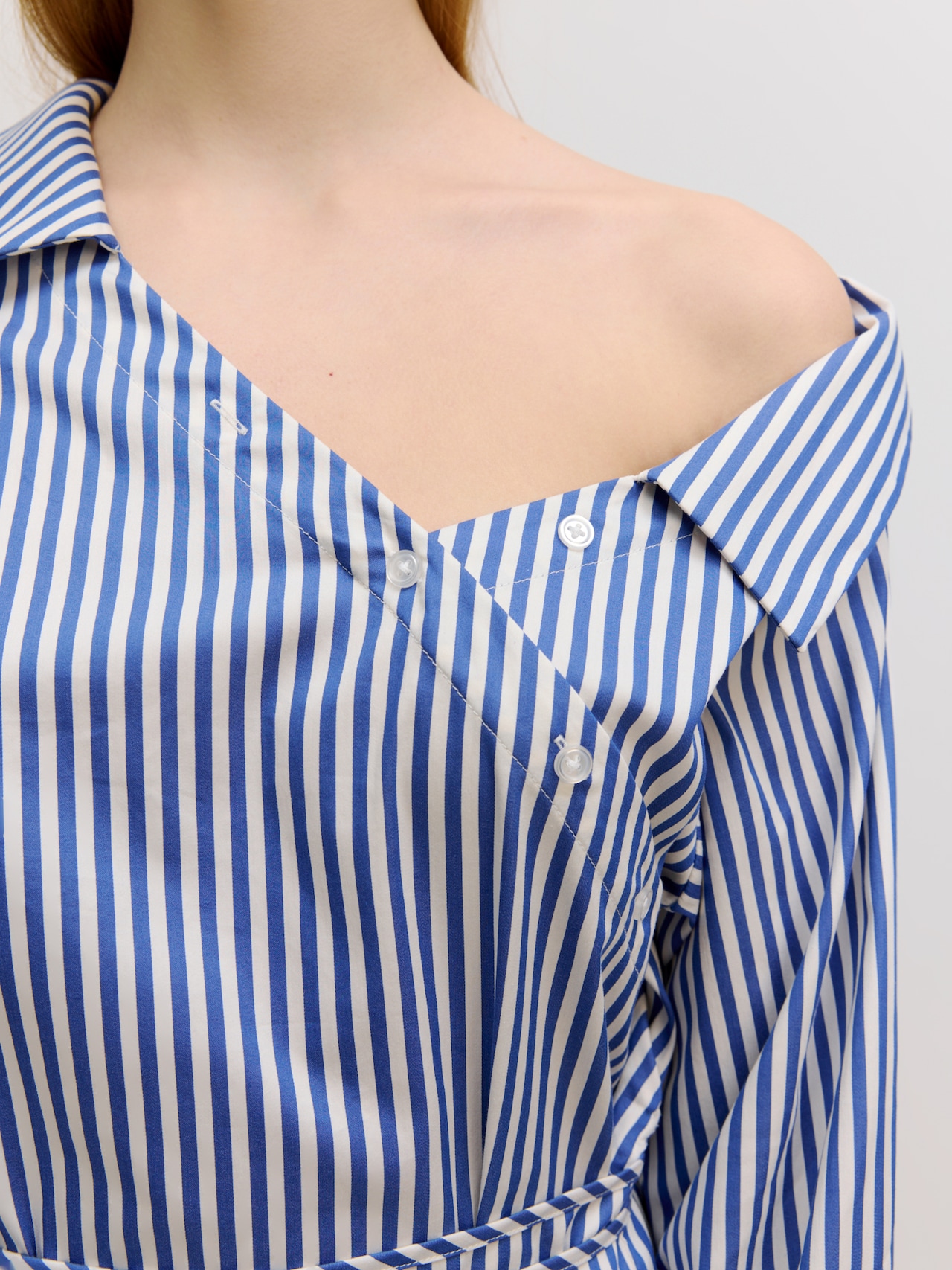 EDITED Producten Jurk 'Delenn' Blauw