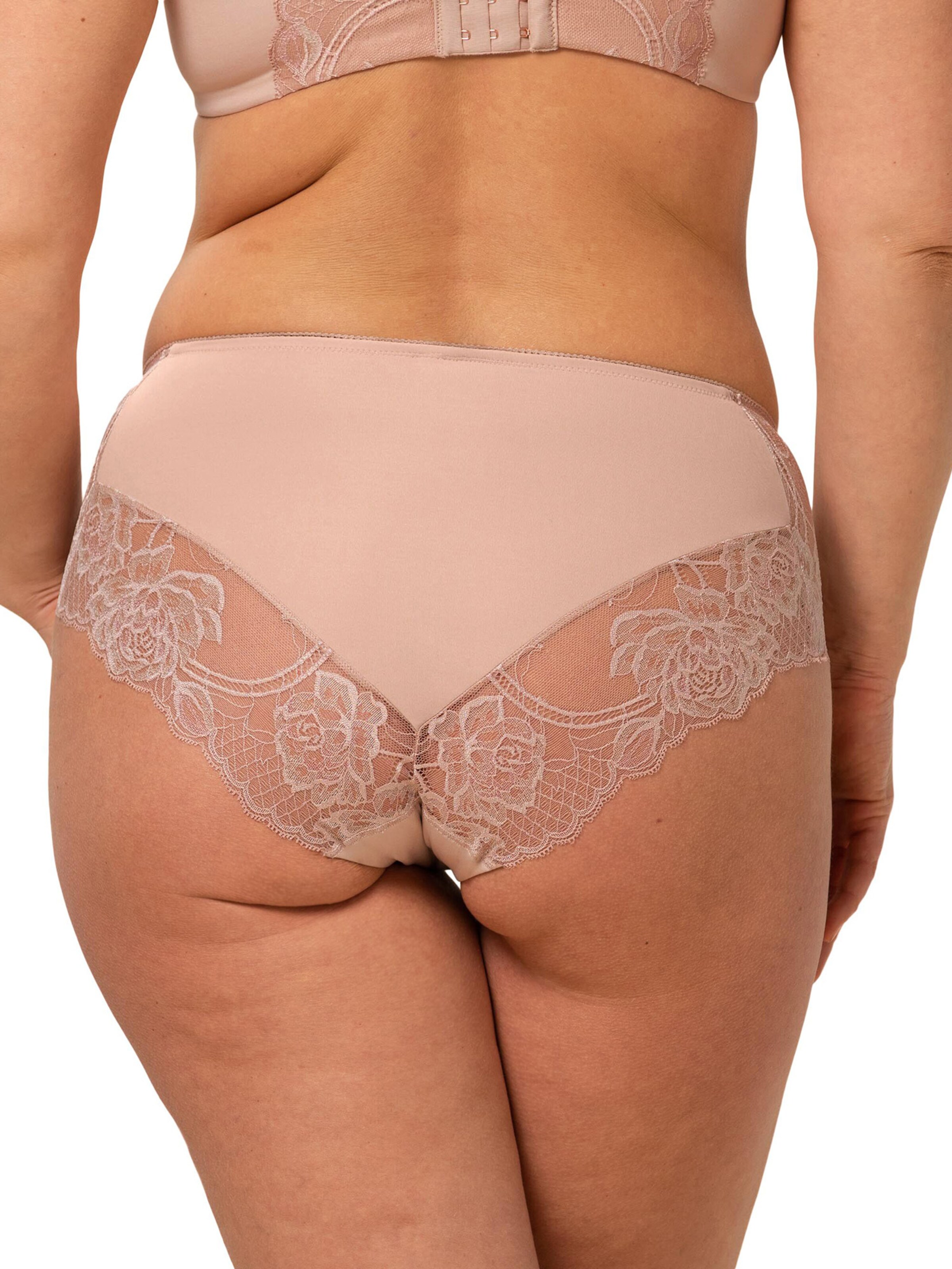 Slip ' Wild Peony Florale ' TRIUMPH en rose