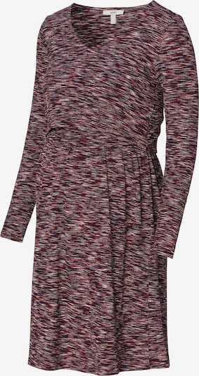Esprit Maternity Knitted dress in Bordeaux / Black / White, Item view