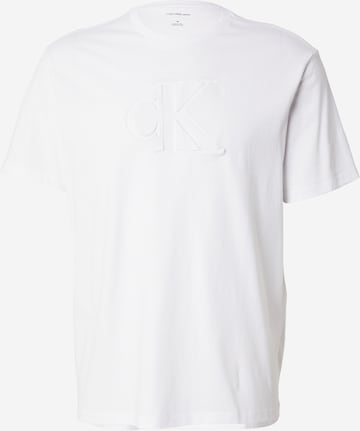 Maglietta di Calvin Klein Jeans in bianco: frontale