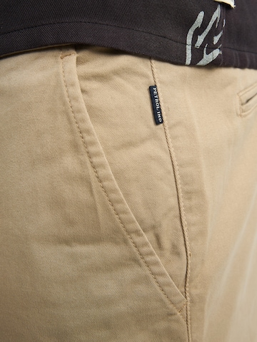 Petrol Industries regular Lærredsbukser i brun