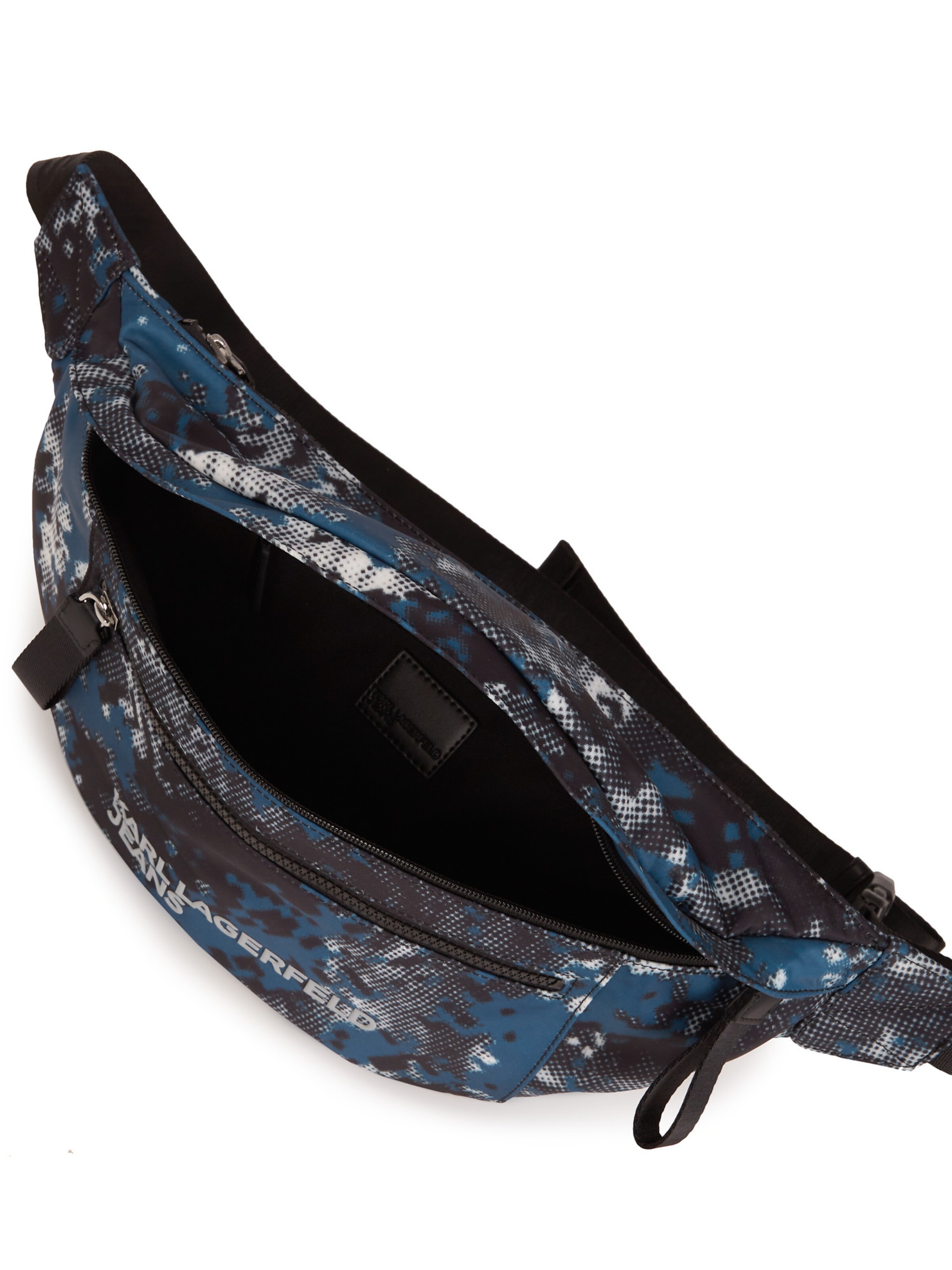 KARL LAGERFELD JEANS Bæltetaske i sort