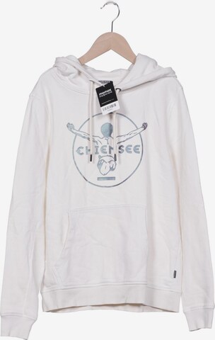 CHIEMSEE Sweatshirt & Zip-Up Hoodie in M in White: front