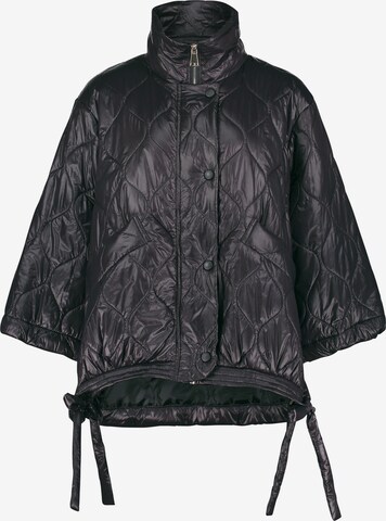 Amber & June Between-Season Jacket in Black: front