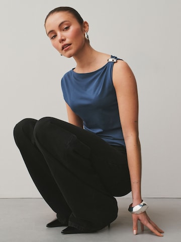 mėlyna Next Palaidinė be rankovių