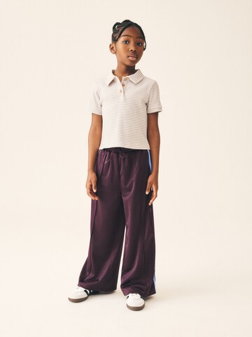 Next Wide leg Broek in Lila: voorkant