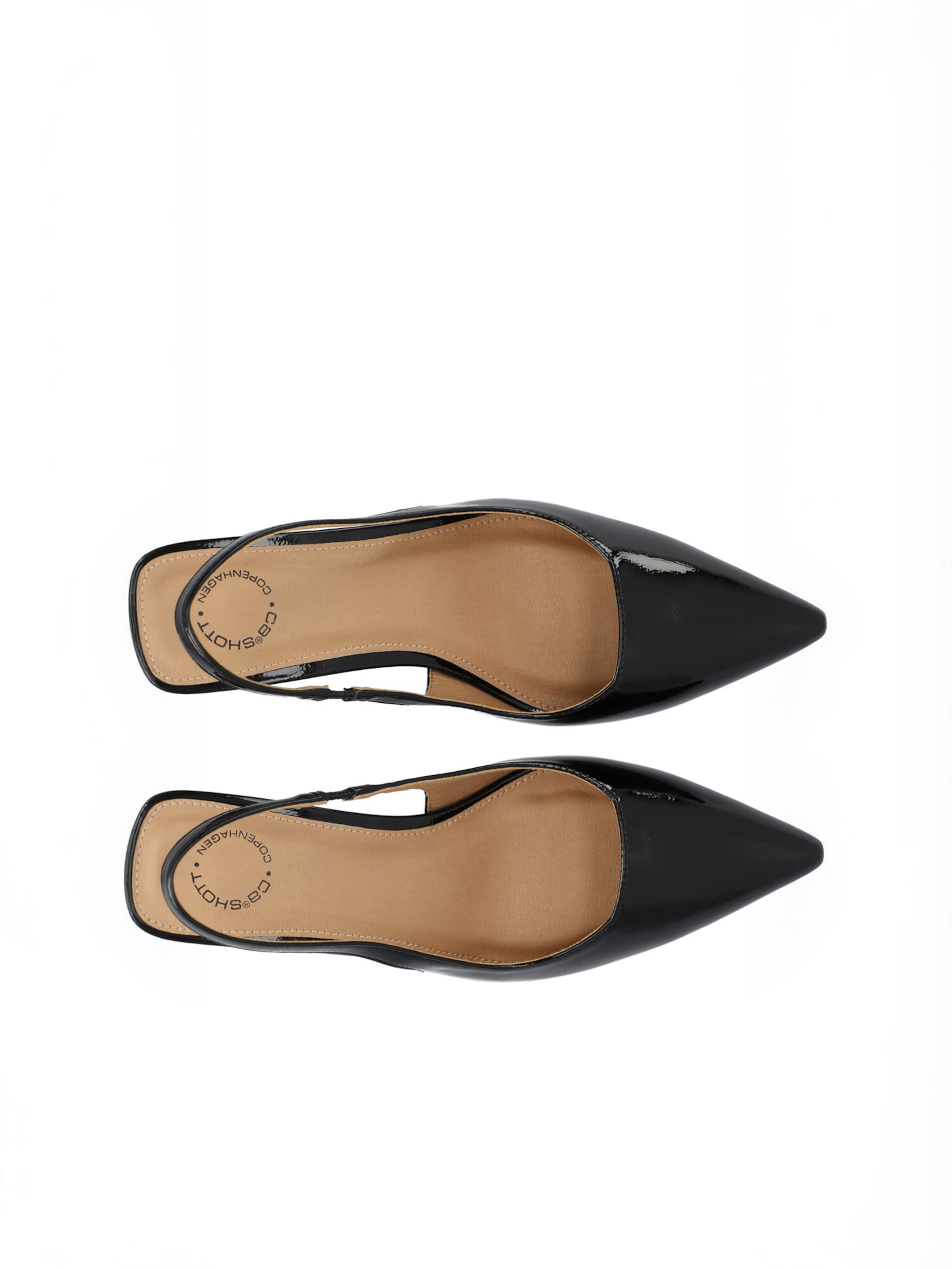Ca'Shott - Zapatos con plataforma ' CASHELENE ' en negro: arriba