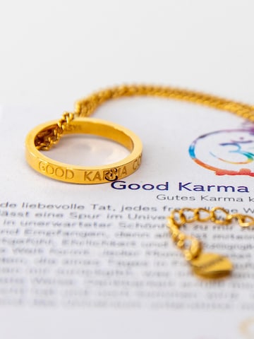 Divasya Necklace 'Good Karma comes back' in Gold