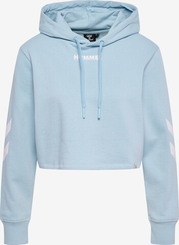 Hummel Sweatshirt in Blauw: voorkant