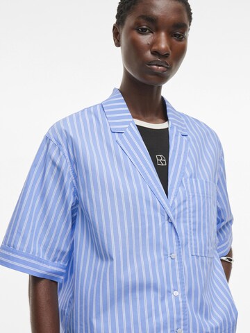 ROUGE EDIT Blouse in Blue