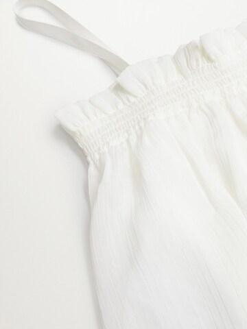 MANGO Top 'Lecce' in White