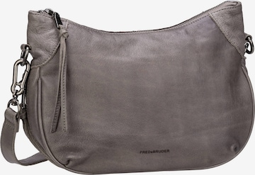 FREDsBRUDER Crossbody Bag 'My Old Friend' in Grey: front