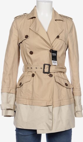 Stefanel Jacket & Coat in XS in Beige: front