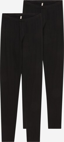 KIDS ONLY Skinny Leggings 'NILLE' in Zwart: voorkant