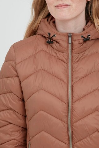 Fransa Between-Season Jacket 'FRBAPADDING' in Brown