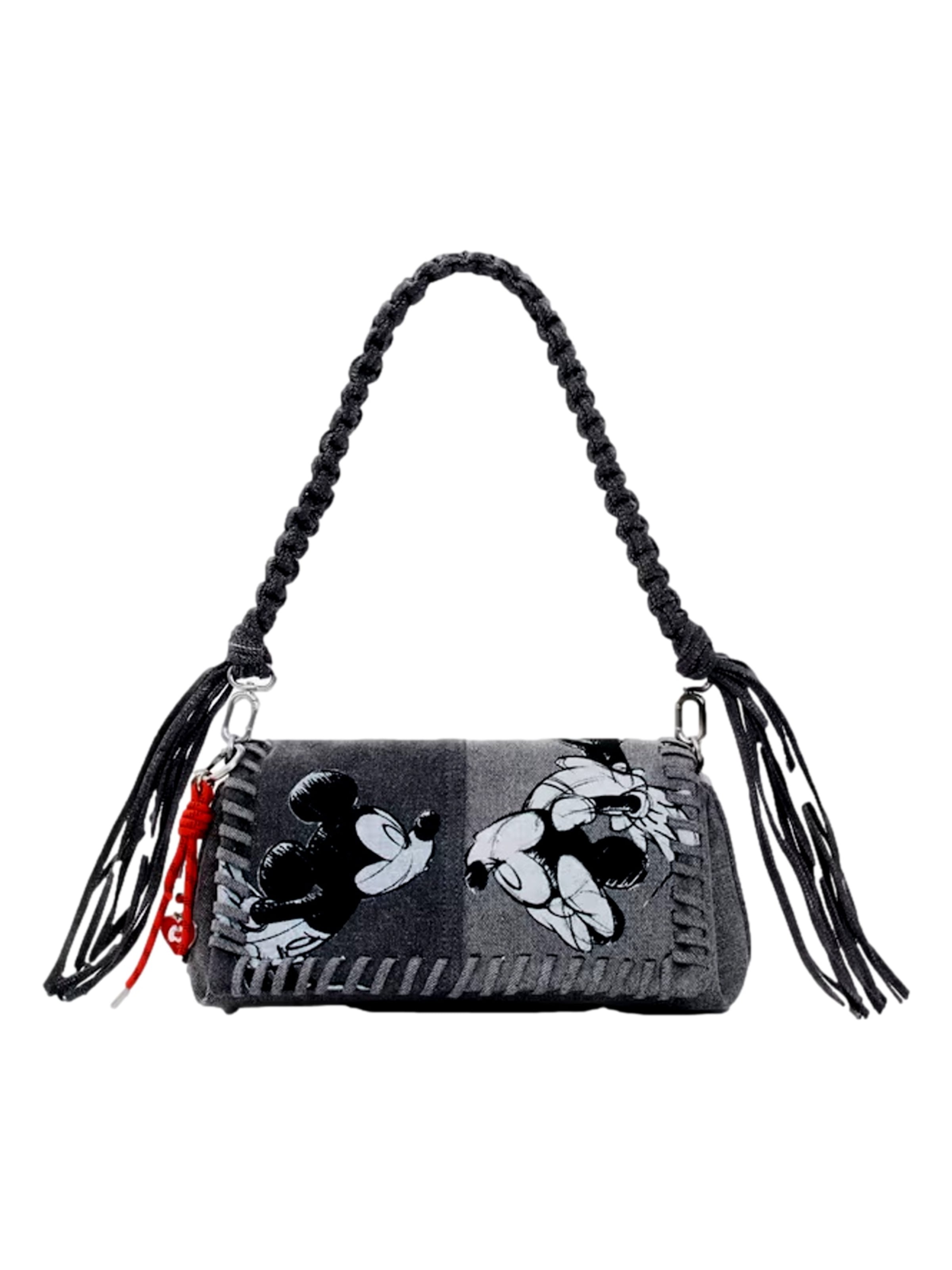 Sacs à main 'Mickey Kiss' Desigual en gris : devant