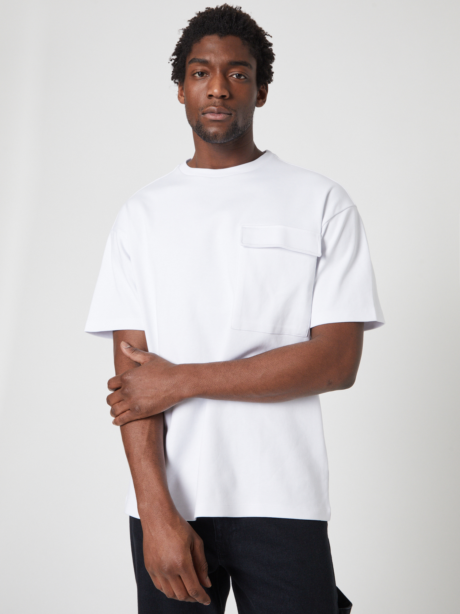 Mężczyźni Odzież  x Louis Darcis Koszulka w kolorze Białym 