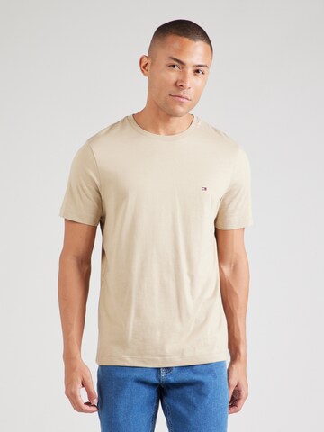 TOMMY HILFIGER Shirt 'ESS SEASONAL' in Beige: front