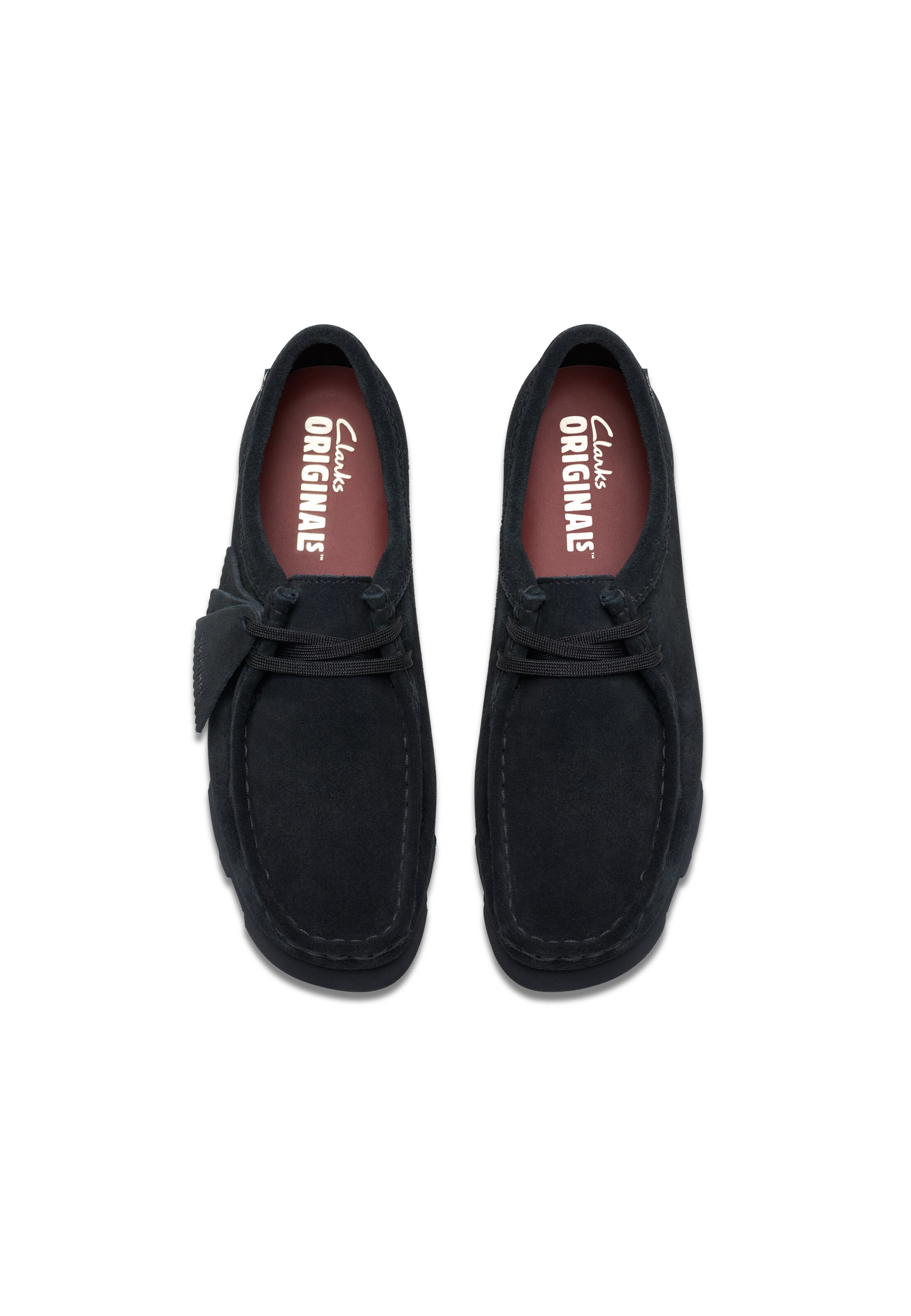 CLARKS Veterschoen 'Wallabee.GTX' in Zwart