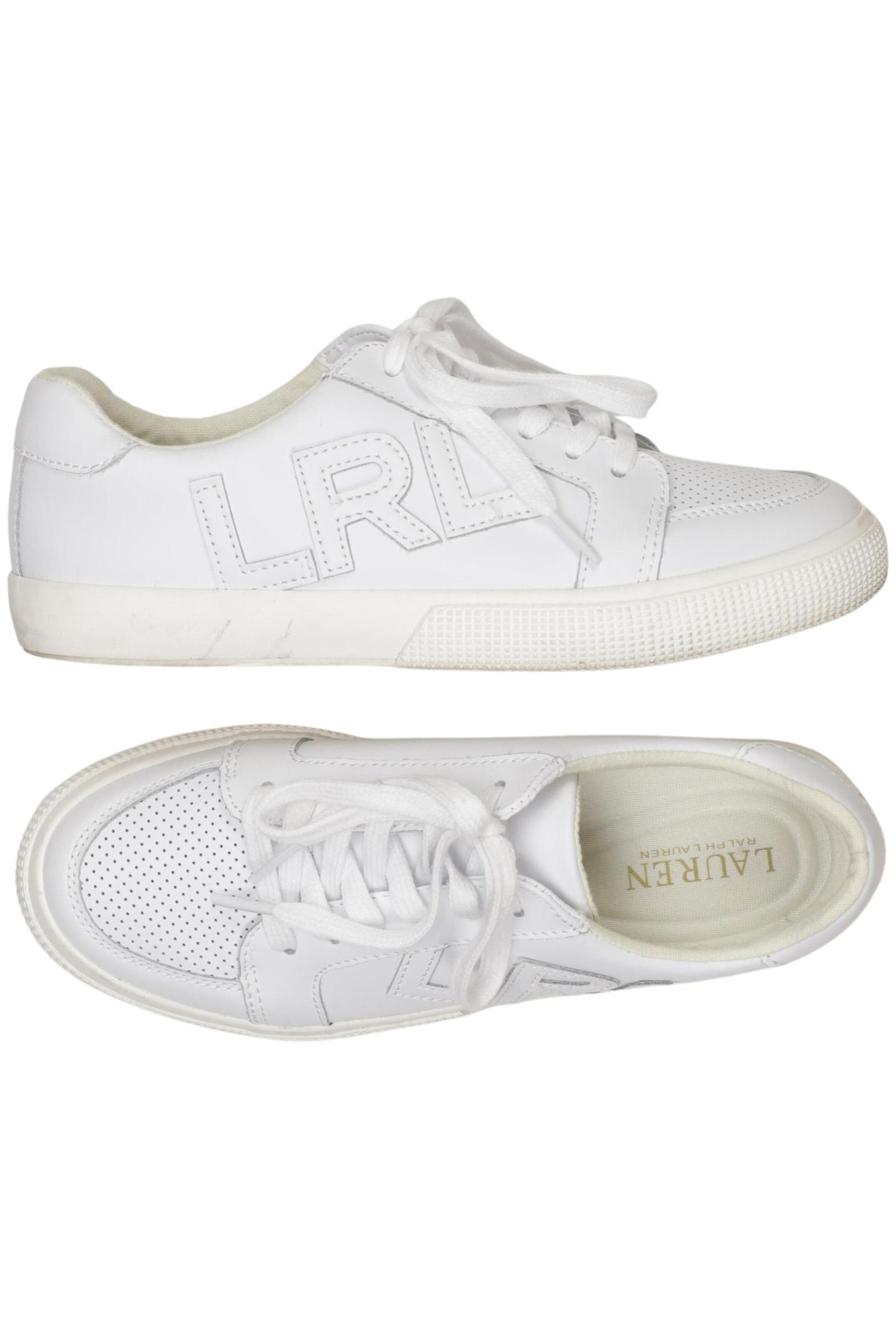 Lauren Ralph Lauren Sneaker 36,5 in Weiß: Vorderseite