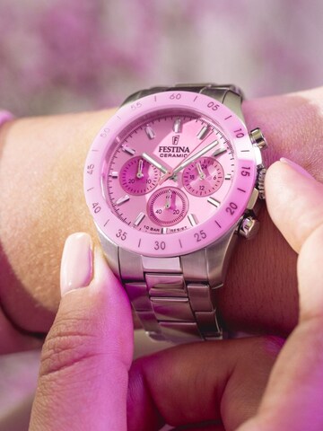 Montre à affichage analogique FESTINA en rose