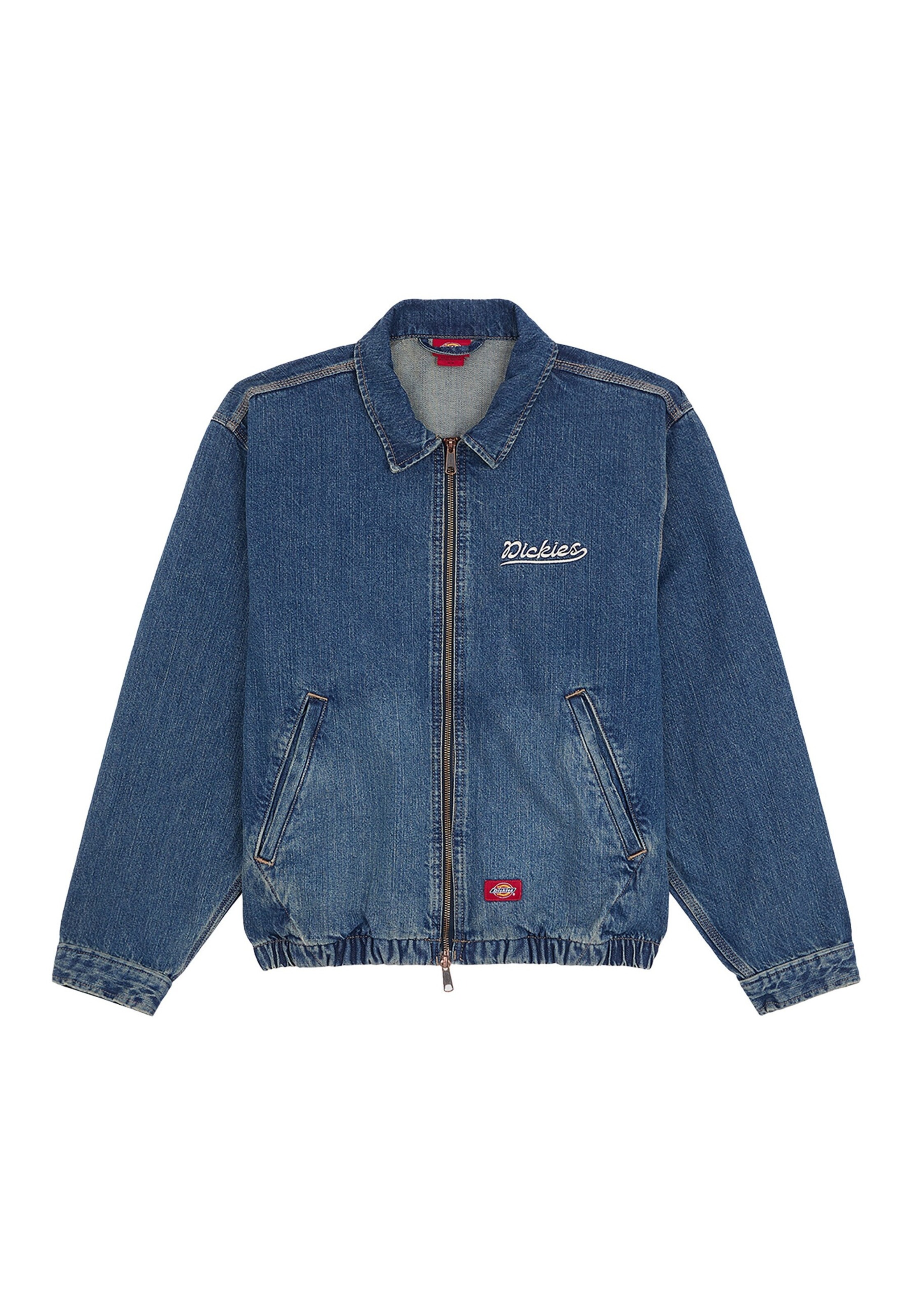 DICKIES Tussenjas in Blauw: voorkant