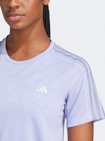 ADIDAS PERFORMANCE Functioneel shirt 'Own the Run' in Lila