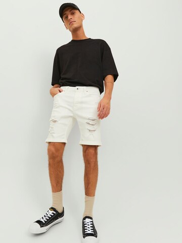 Regular Jean 'Rick Seal' JACK & JONES en blanc