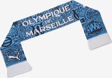 PUMA Sports scarf 'Olympique de Marseille Essentials' in Blue: front