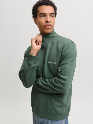 JACK & JONES Sweater 'Norrebro' in Green