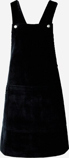 Rotholz Kleid 'Dungaree Corduroy' in schwarz, Produktansicht