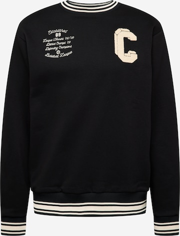 River Island Sweatshirt in Black: front