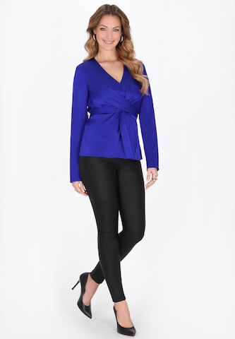 faina - Blusa en azul
