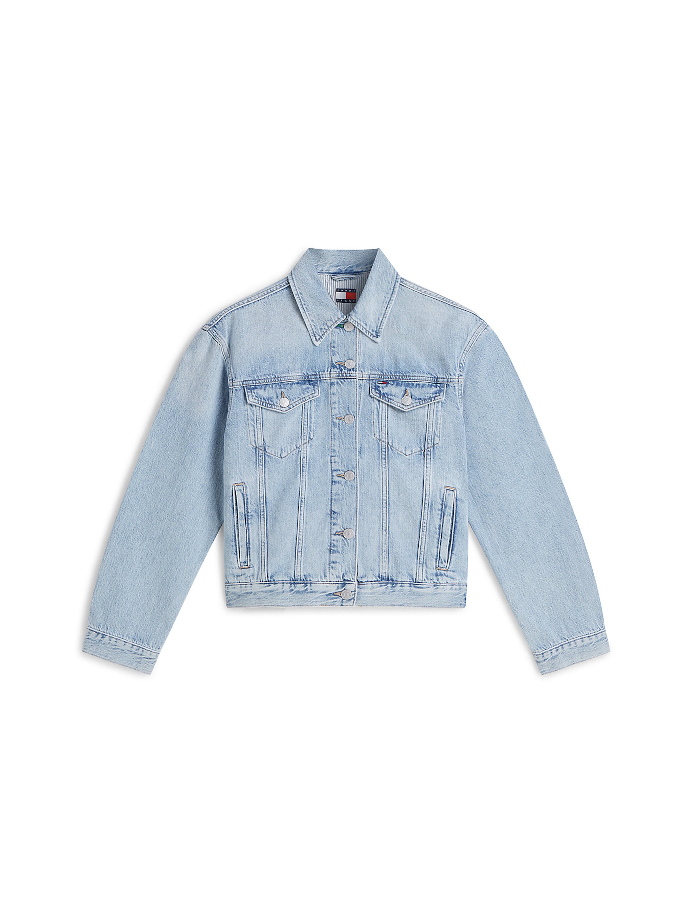 Tommy Jeans Between-Season Jacket in Blue: front