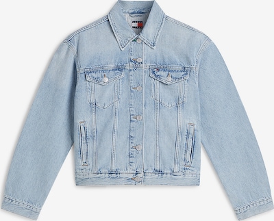 XS-S dydžio Demisezoninė striukė iš Tommy Jeans, spalva – šviesiai mėlyna / raudona / balta, Prekių apžvalga