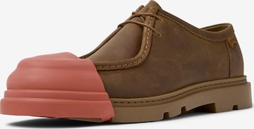 CAMPER Lace-up shoe 'Junction' in Brown: front