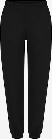 cfab (formerly creamy fabrics) Broek 'Everyday Carrot' in Zwart: voorkant